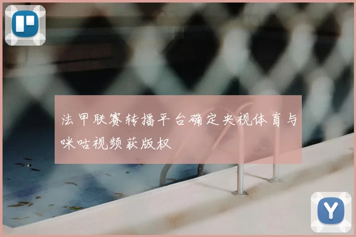 法甲联赛转播平台确定央视体育与咪咕视频获版权