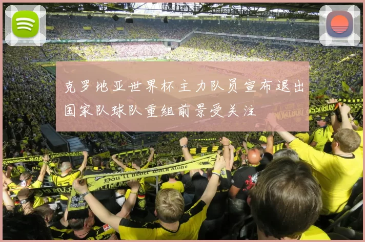 克罗地亚世界杯主力队员宣布退出国家队球队重组前景受关注